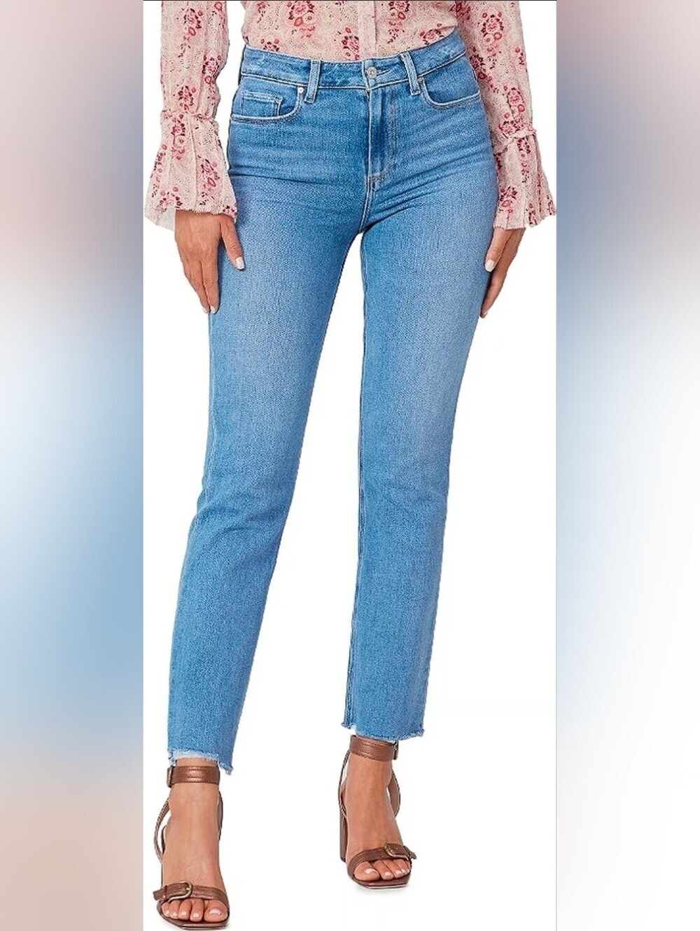 PAIGE Cindy Straight-leg Jeans Size 29